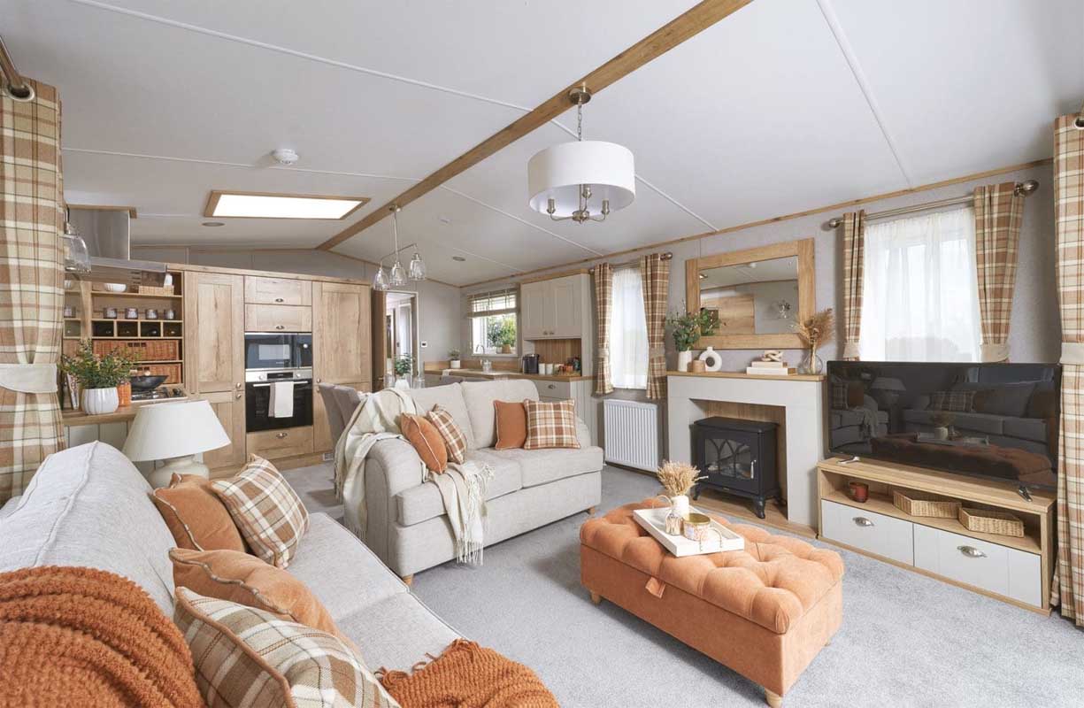 ABI Ambleside Interior view of new caravans for sale