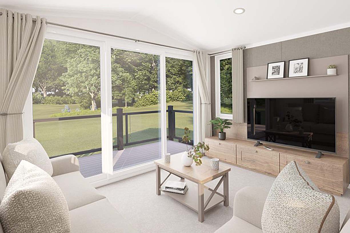 Swift Morlaix Interior view of new caravans for sale