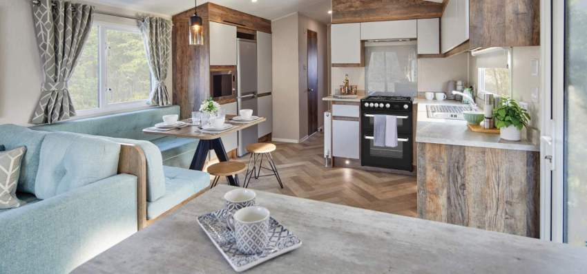 Willerby Brookwood Interior view of new caravans for sale
